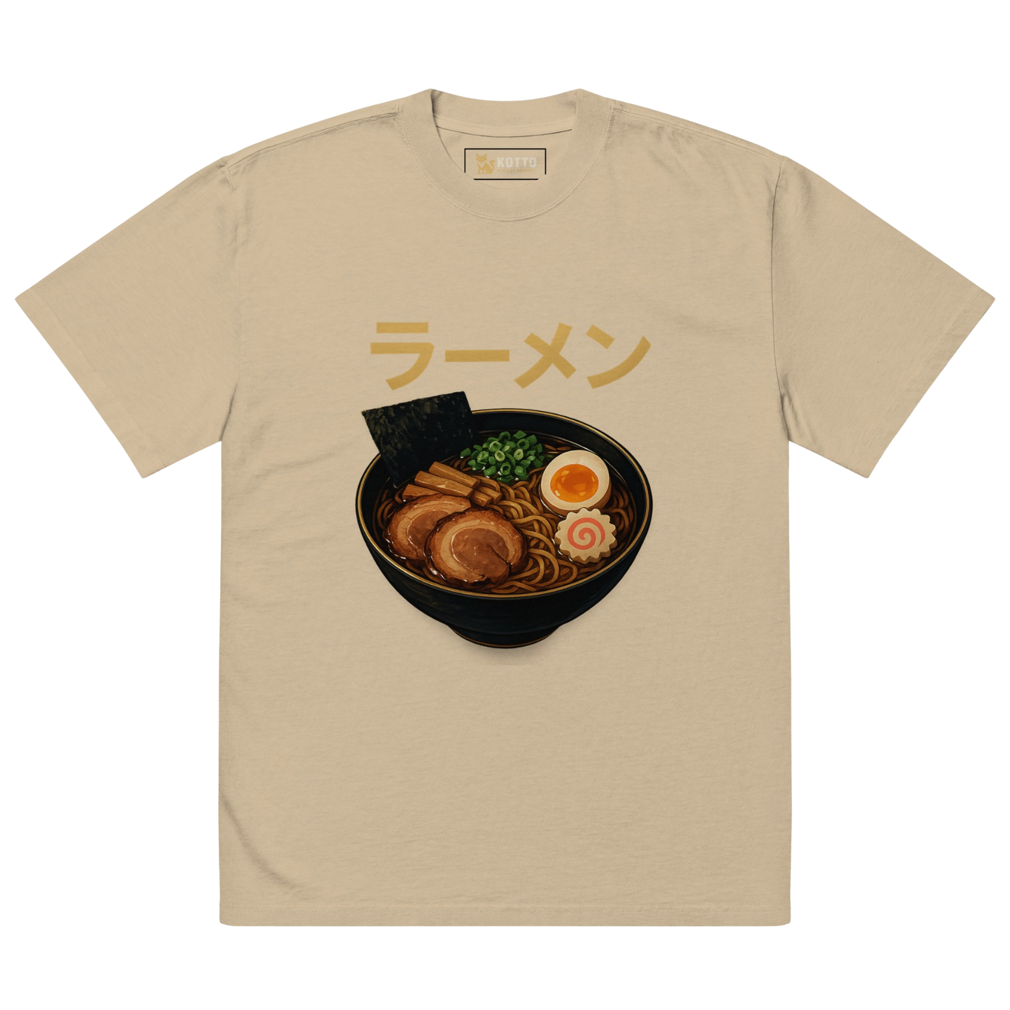 Kotto Ramen - Oversized Faded T-Shirt