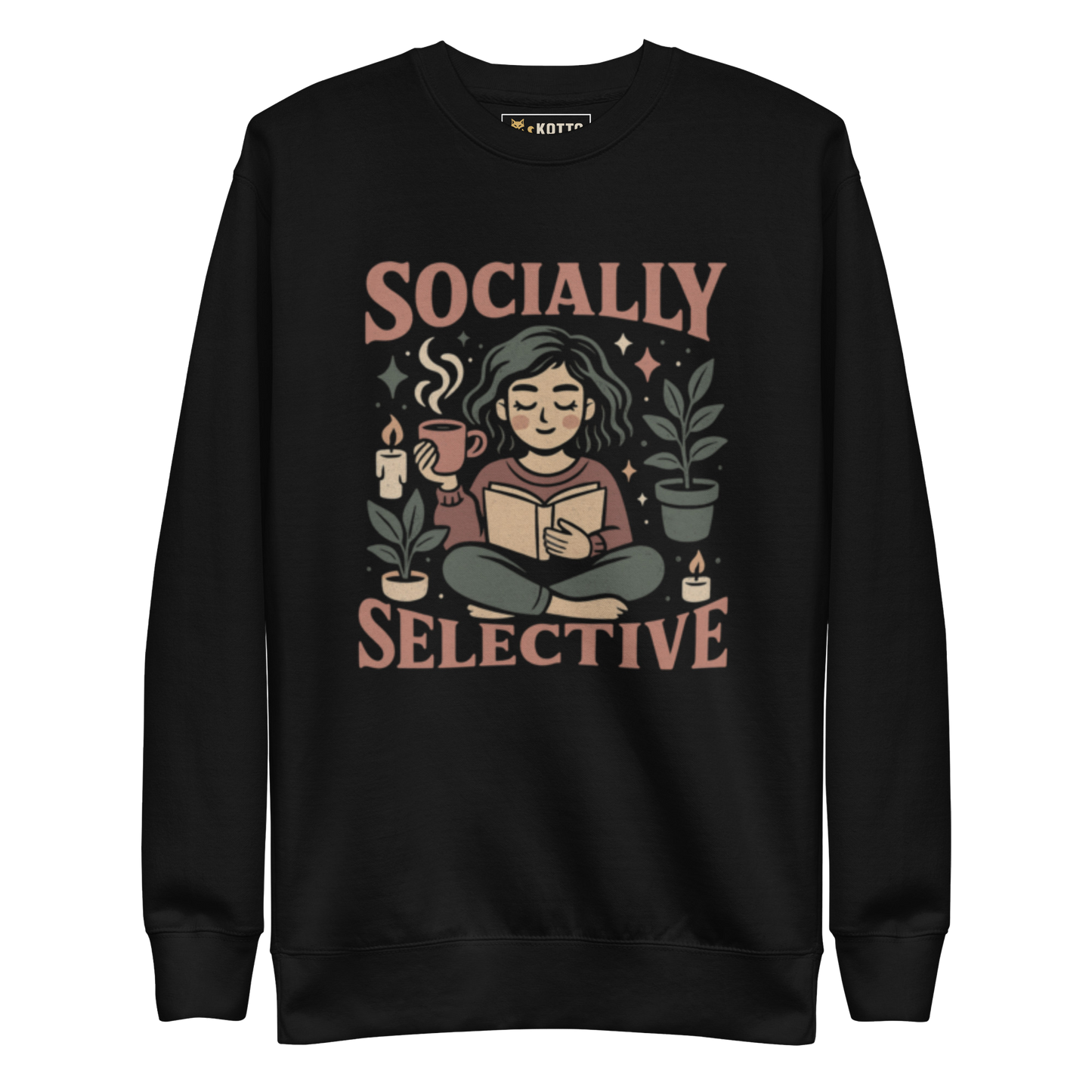 Socially Selective - Women's Premium Sweatshirt