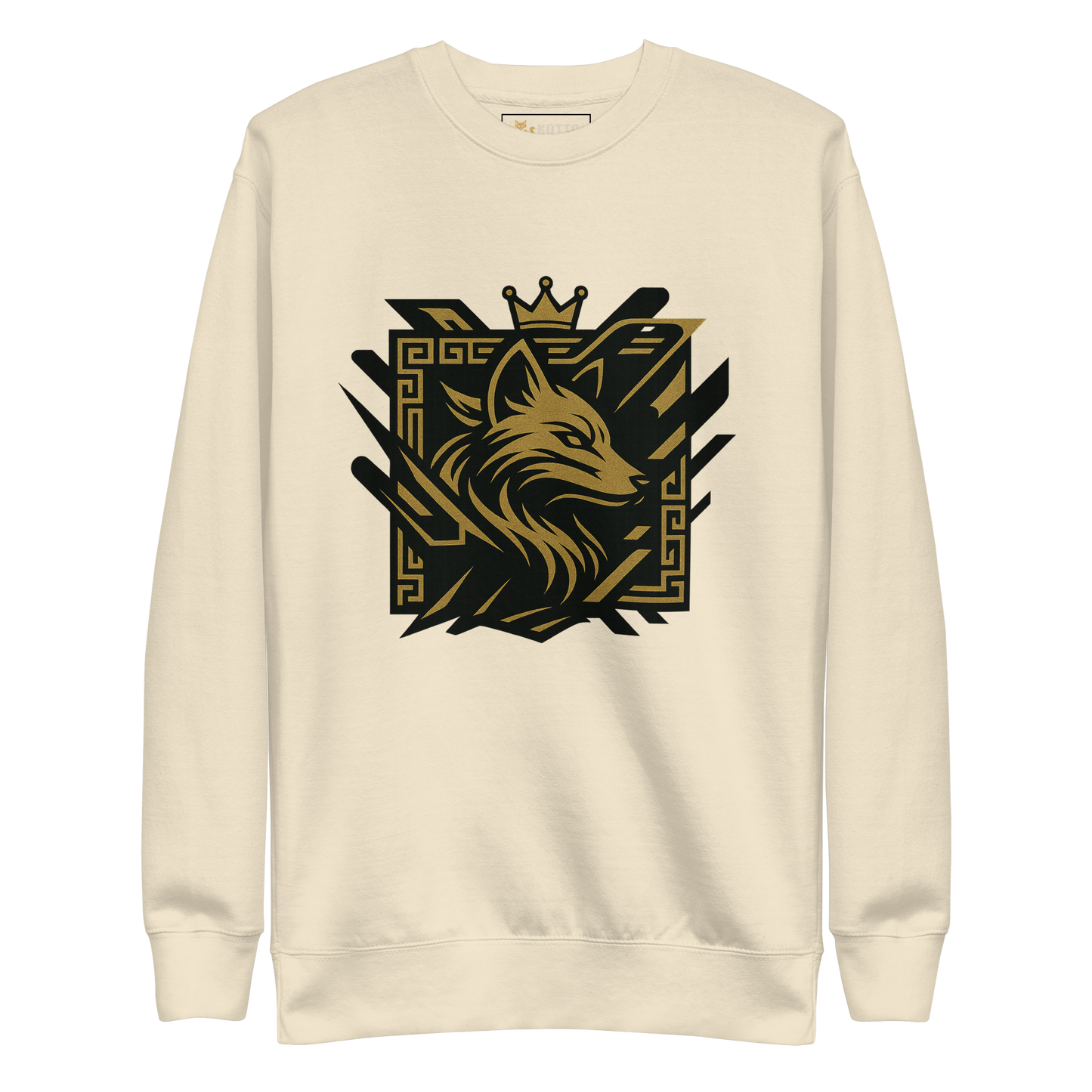 Kotto Brand Golden Fox - Unisex Premium Sweatshirt