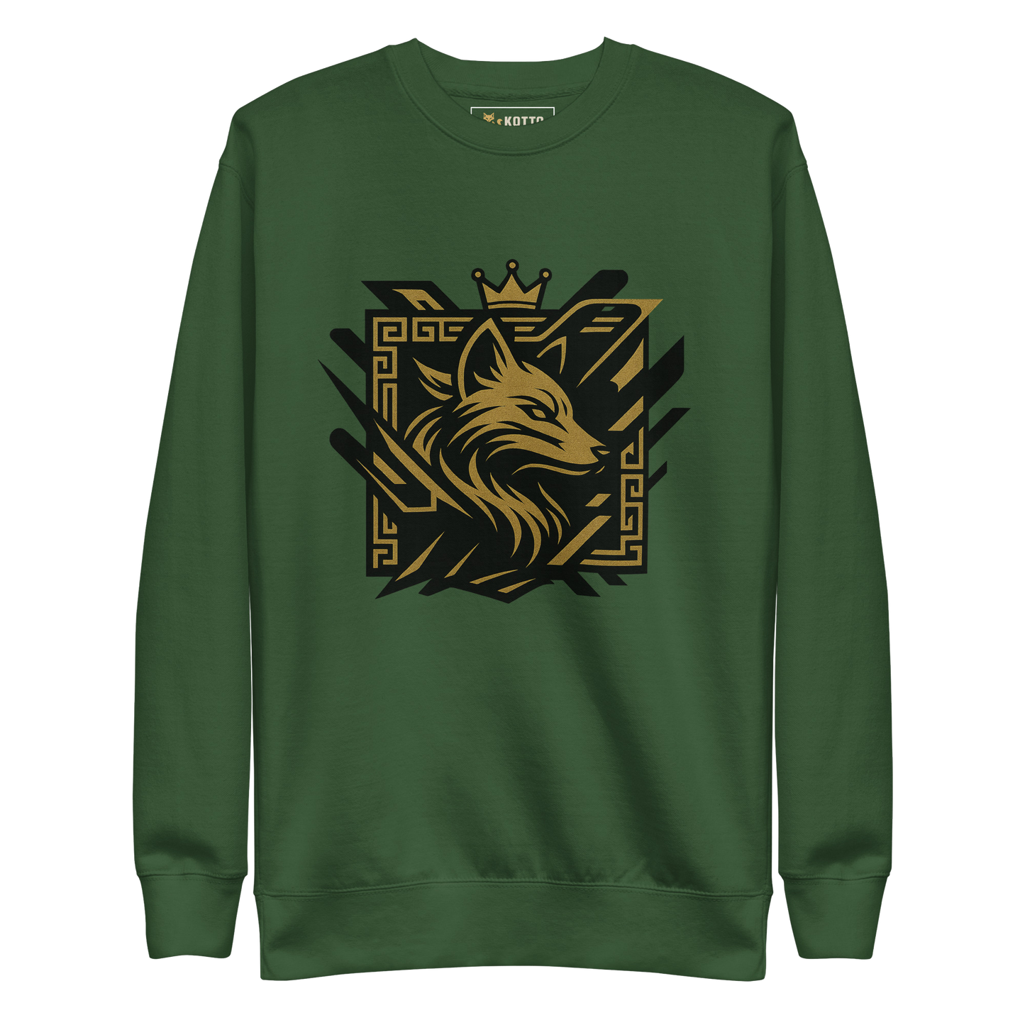 Kotto Brand Golden Fox - Unisex Premium Sweatshirt