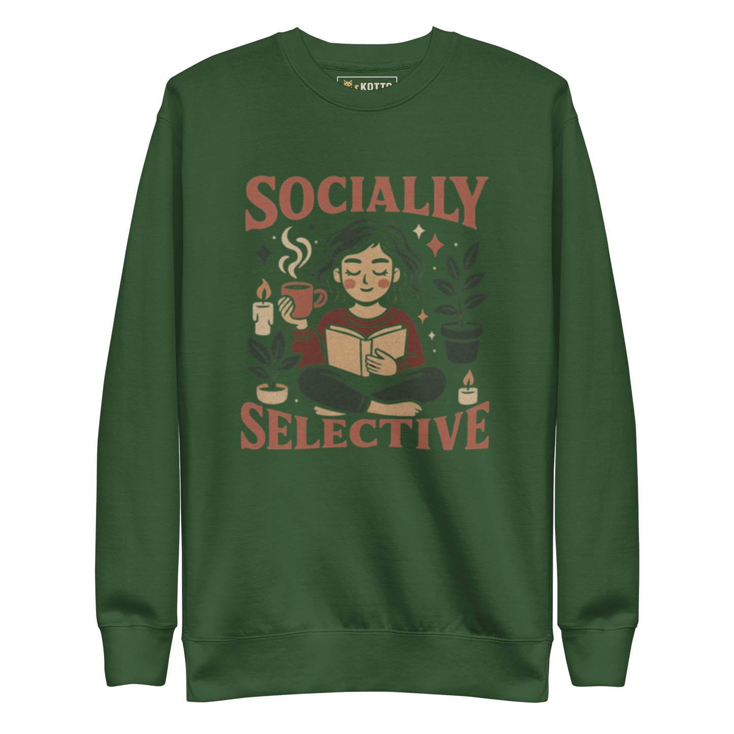 Socially Selective - Women's Premium Sweatshirt