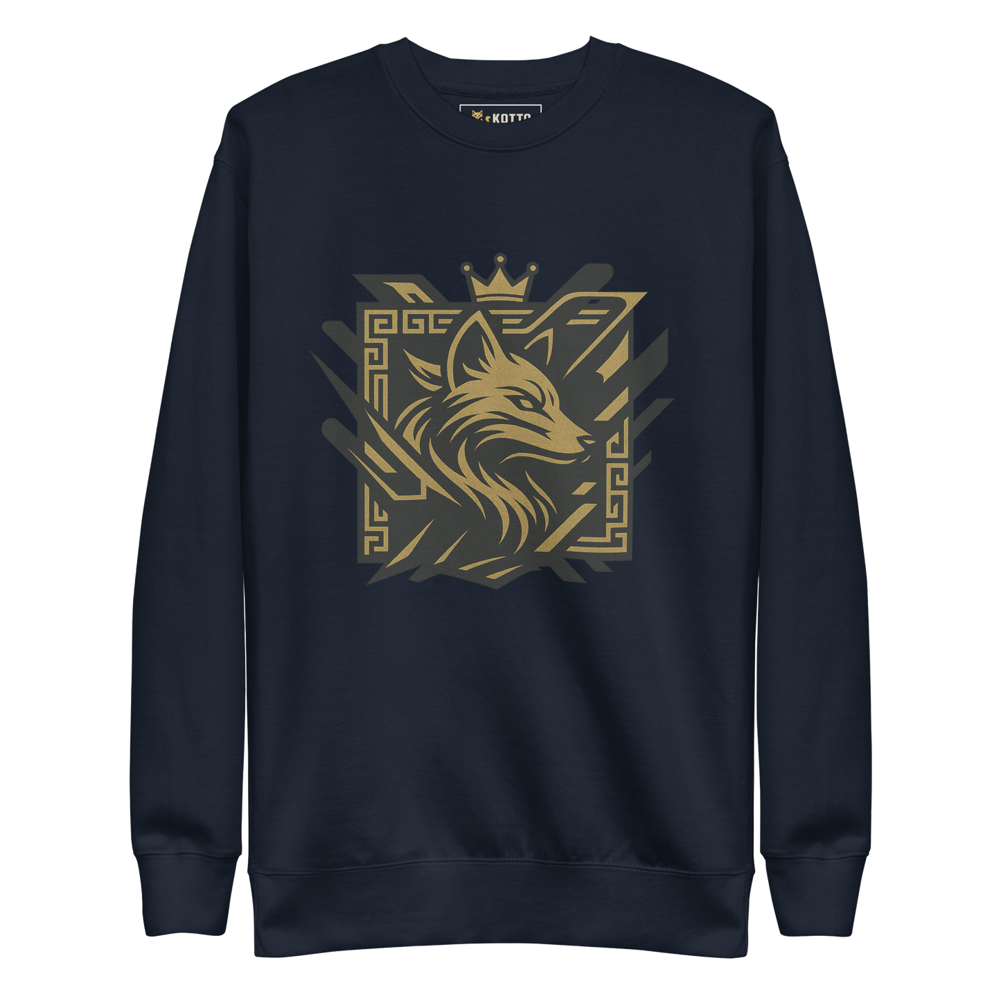 Kotto Brand Golden Fox - Unisex Premium Sweatshirt