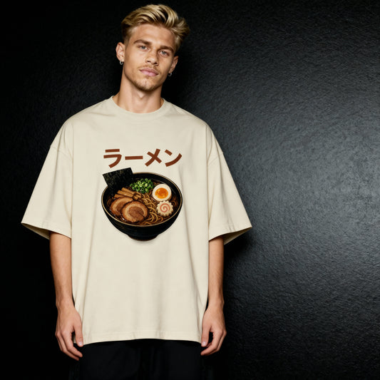 Kotto Ramen - Oversized Faded T-Shirt