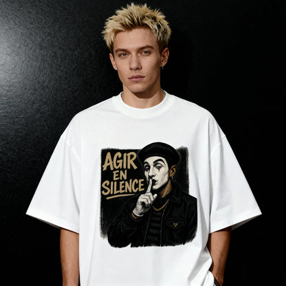 Kotto Mime - Oversized Faded T-Shirt