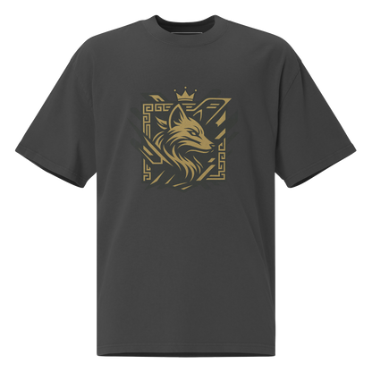 Kotto Brand Golden Fox - Oversized Faded T-Shirt