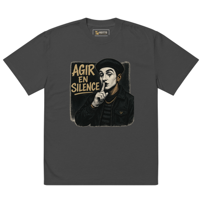 Kotto Mime - Oversized Faded T-Shirt