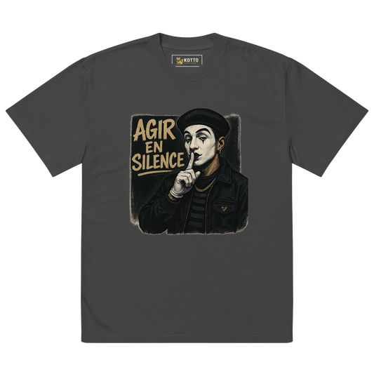 Kotto Mime - Oversized Faded T-Shirt