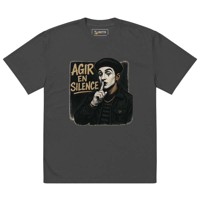 Kotto Mime - Oversized Faded T-Shirt