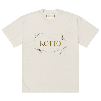 Golden Kotto Branded - Oversized Faded T-Shirt