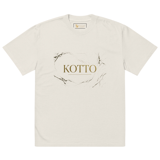 Golden Kotto Branded - Oversized Faded T-Shirt