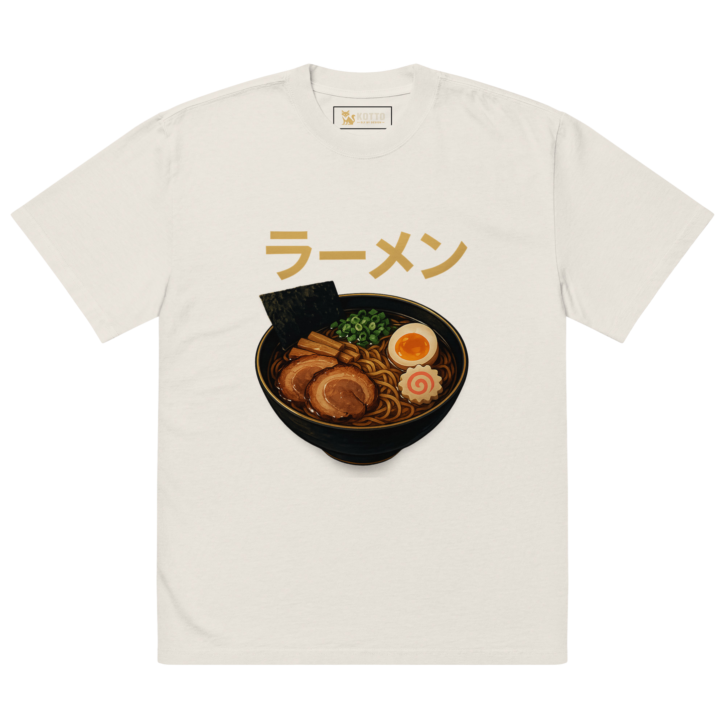 Kotto Ramen - Oversized Faded T-Shirt
