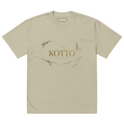 Golden Kotto Branded - Oversized Faded T-Shirt