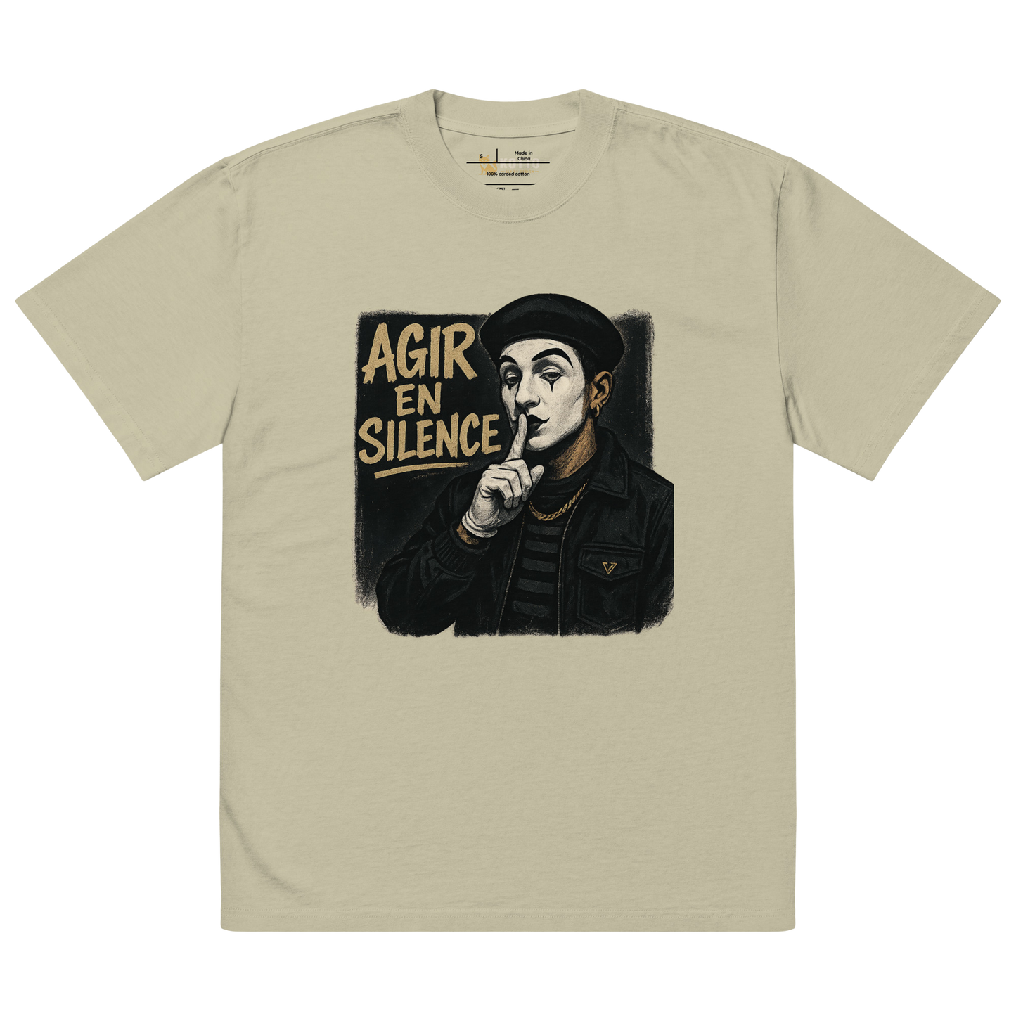 Kotto Mime - Oversized Faded T-Shirt