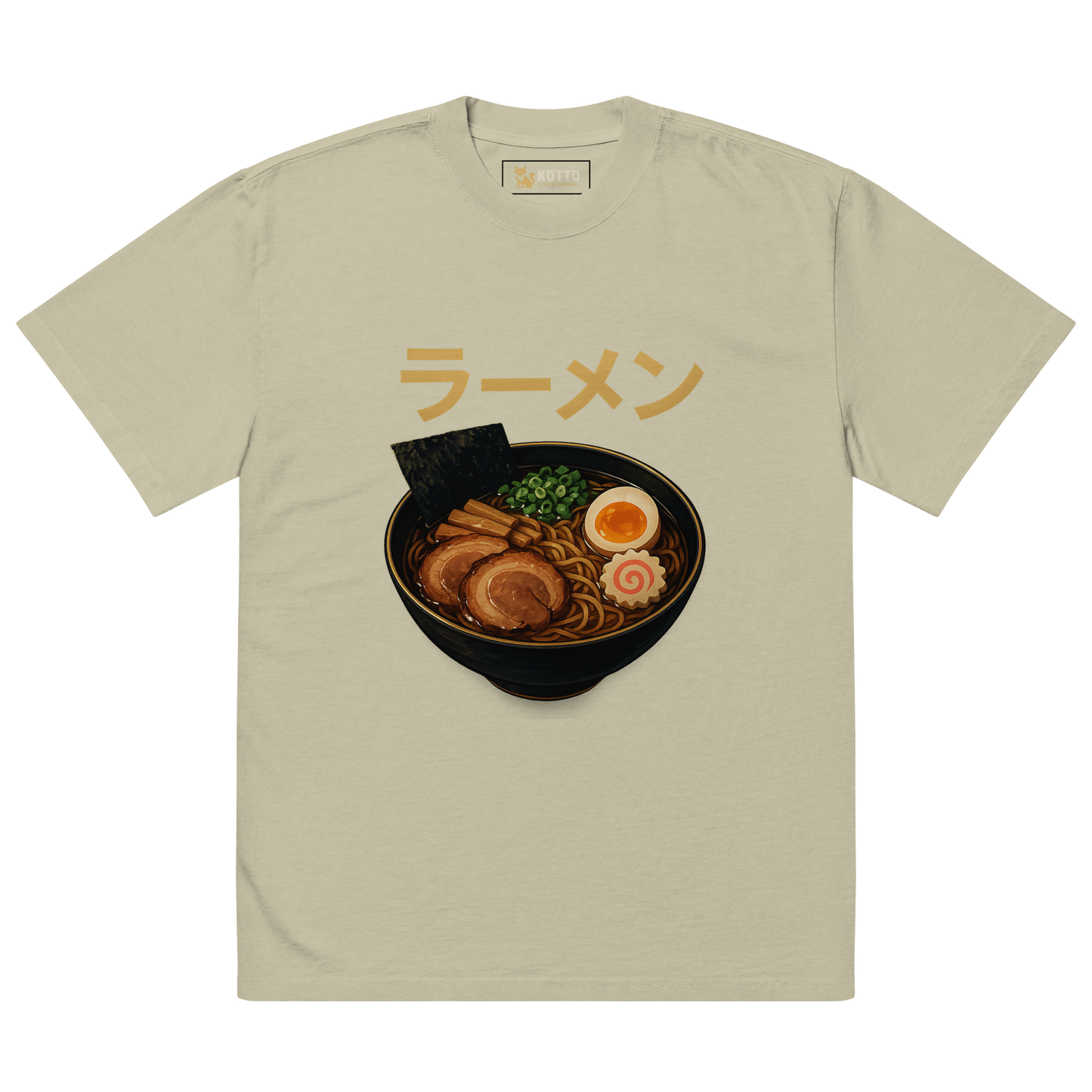 Kotto Ramen - Oversized Faded T-Shirt
