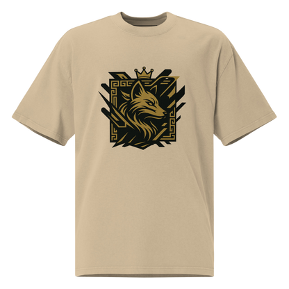 Kotto Brand Golden Fox - Oversized Faded T-Shirt