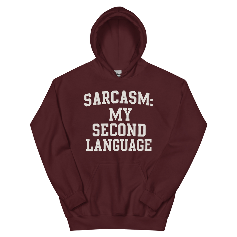 Sarcasm Language -  Hoodie