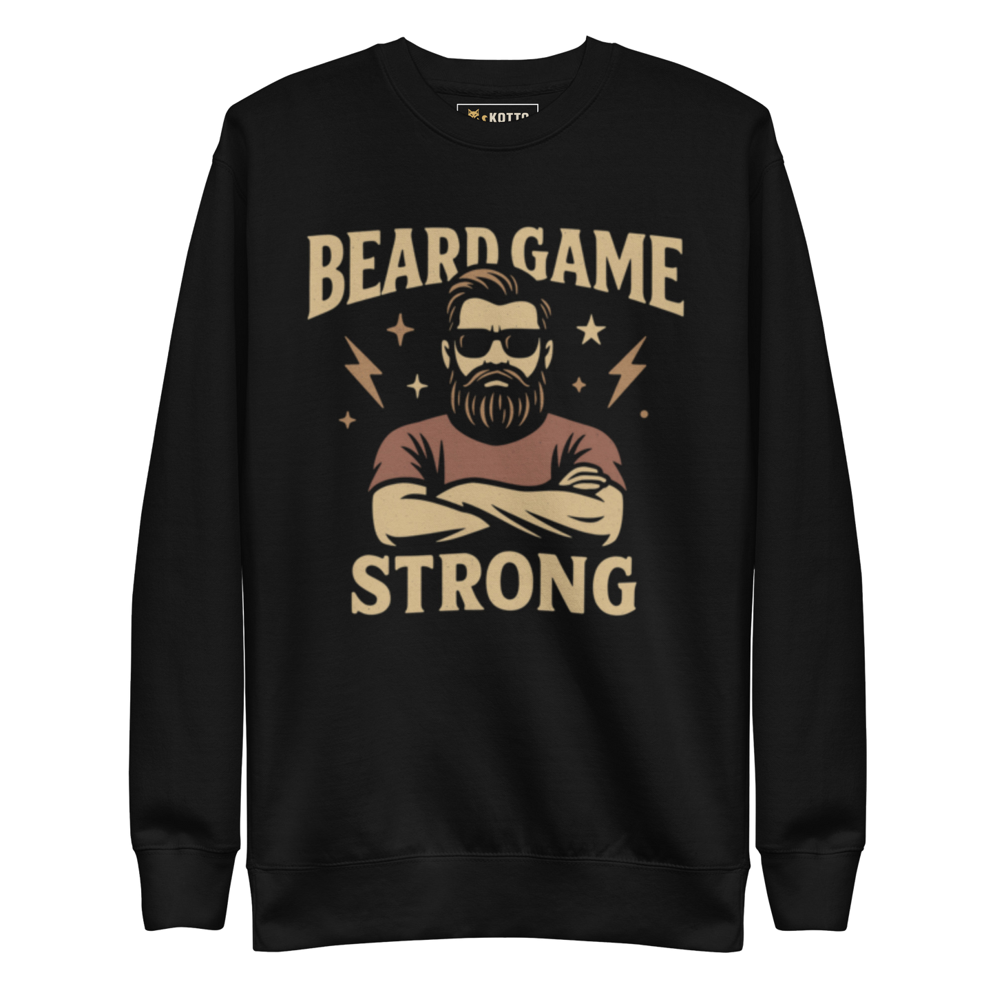 Beard Game Strong - Premium Sweatshirt