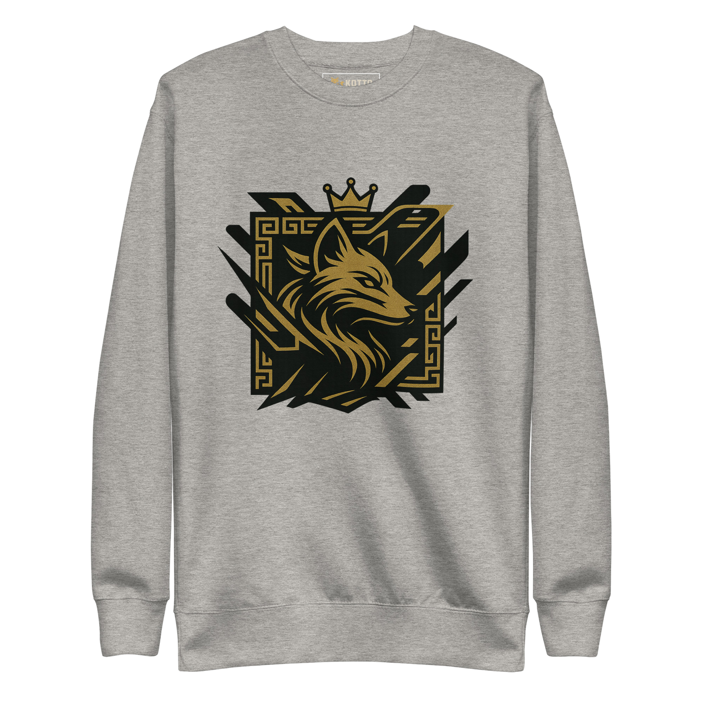 Kotto Brand Golden Fox - Unisex Premium Sweatshirt