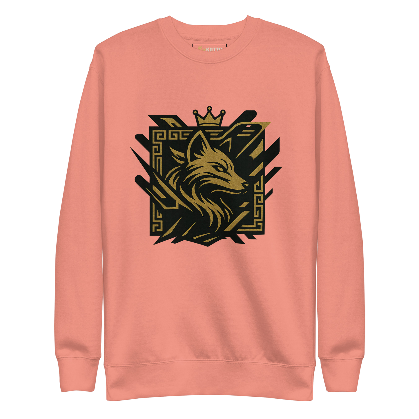 Kotto Brand Golden Fox - Unisex Premium Sweatshirt