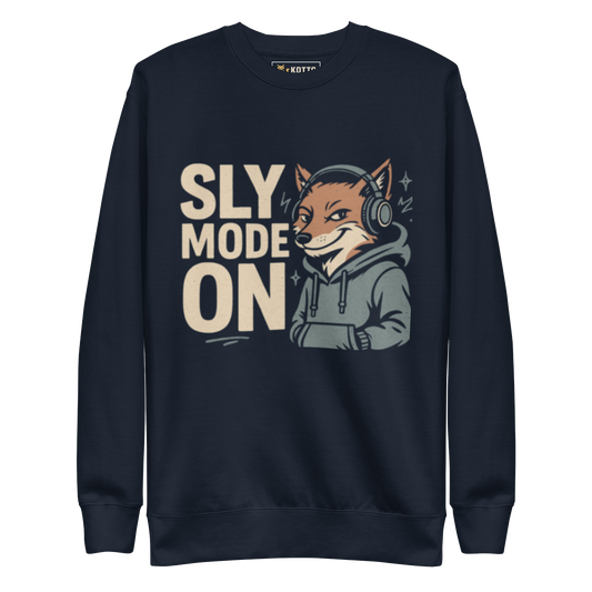 Sly Mode On - Premium Sweatshirt