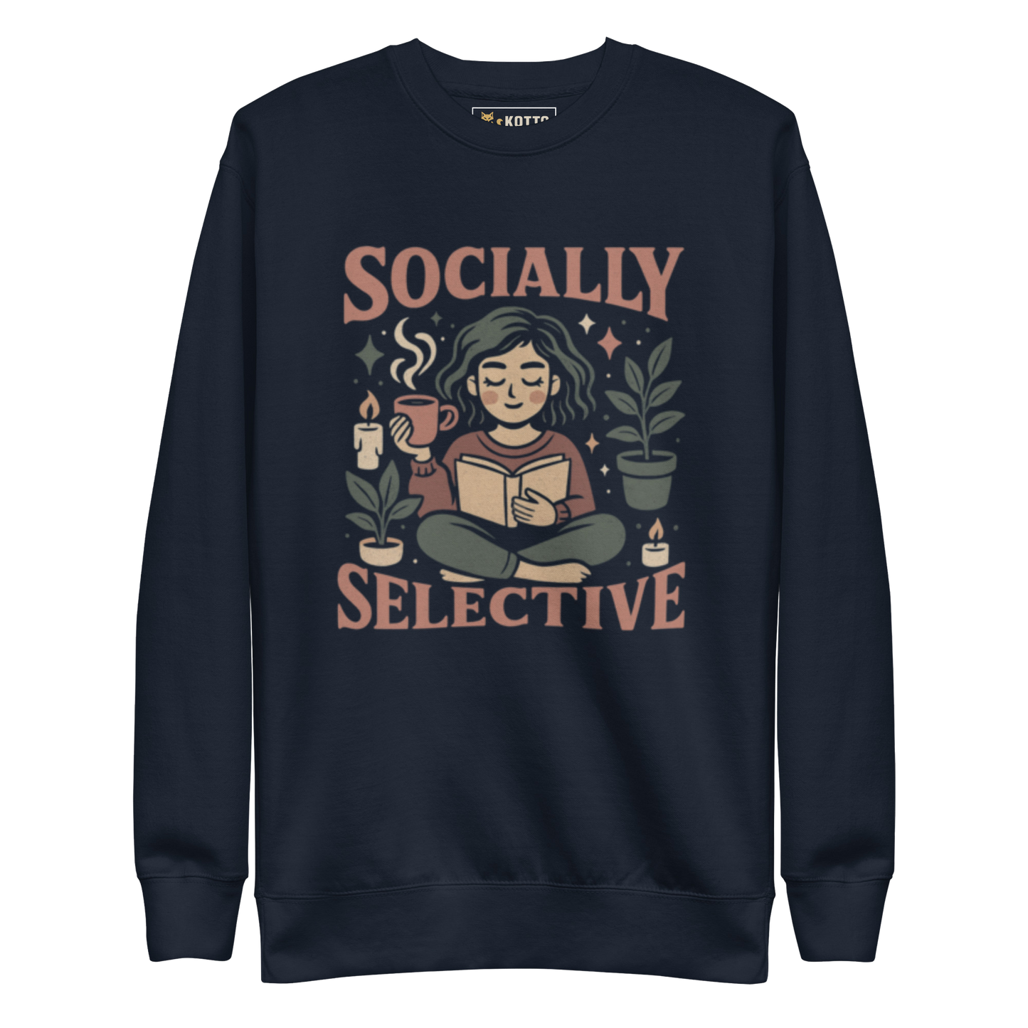 Socially Selective - Women's Premium Sweatshirt