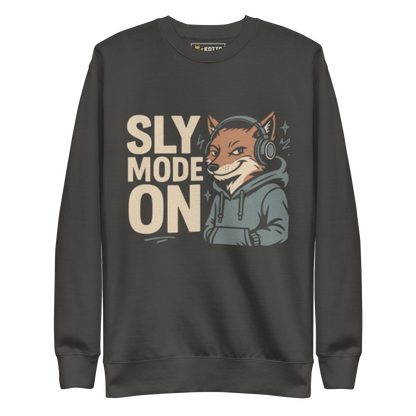 Sly Mode On - Premium Sweatshirt
